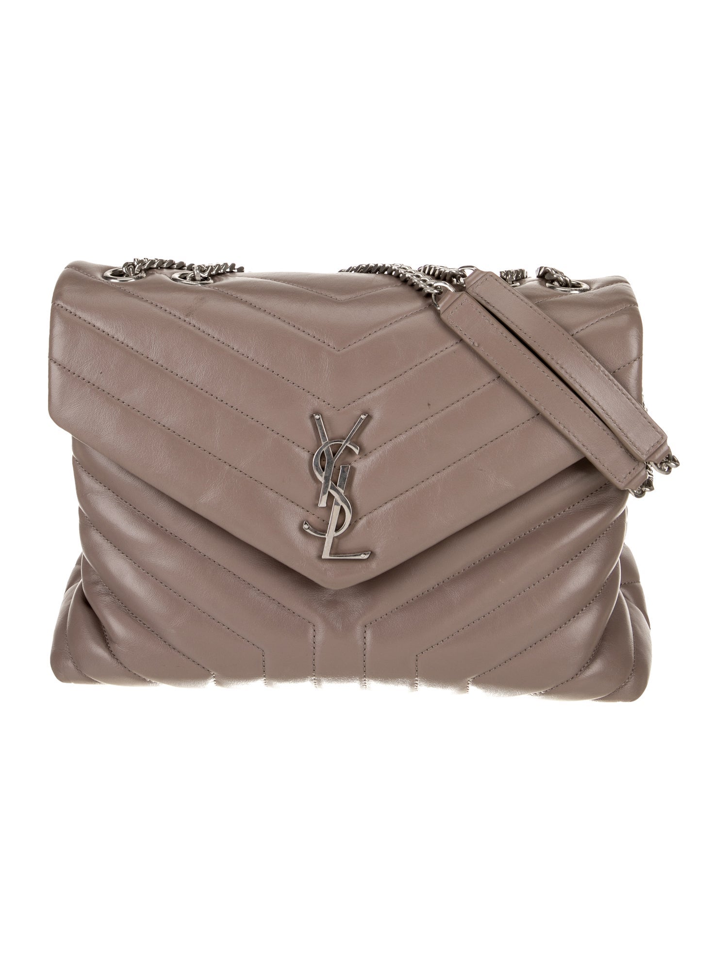 Saint Laurent Chevron LouLou Medium