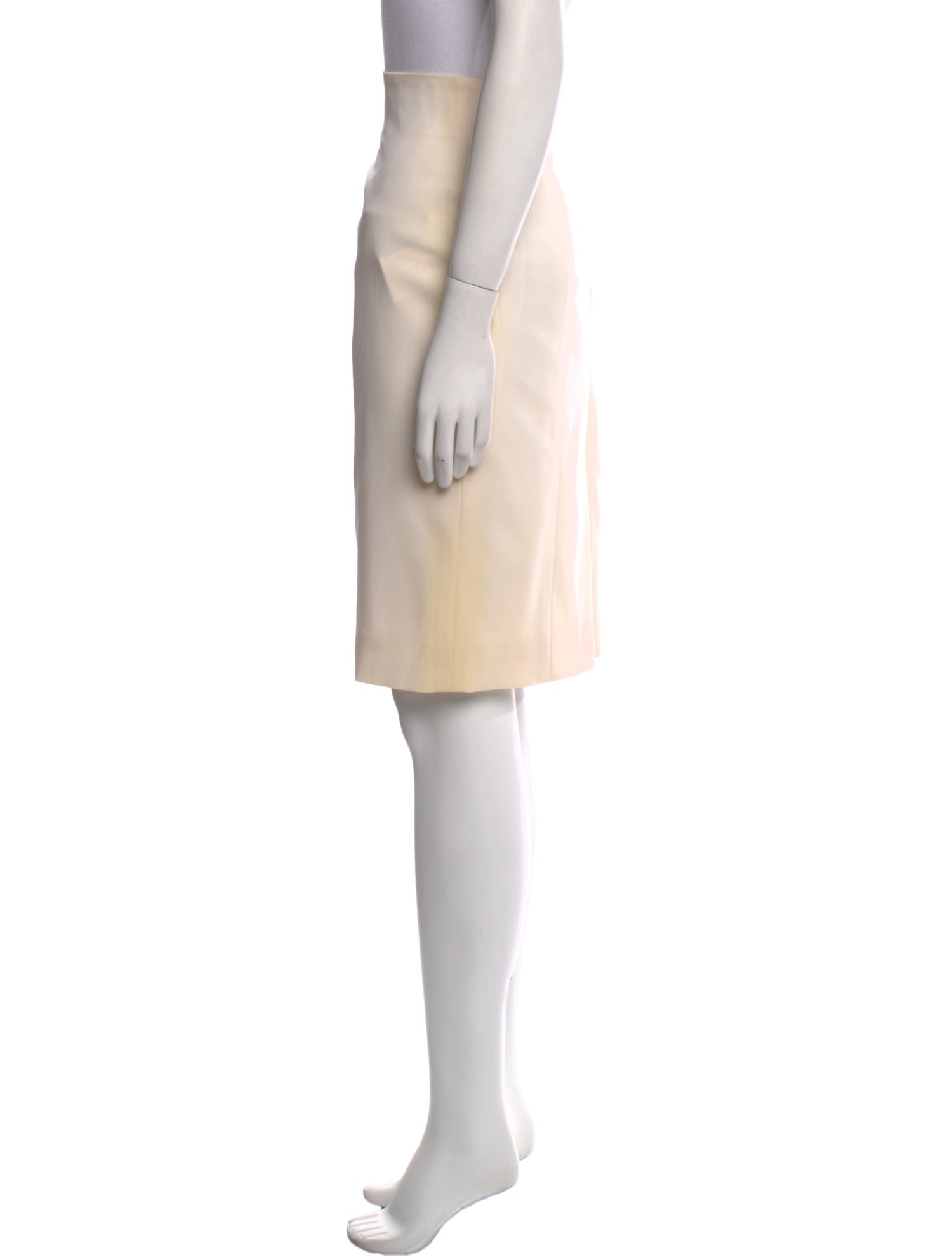 Yves Saint Laurent Wool Knee-Length Skirt