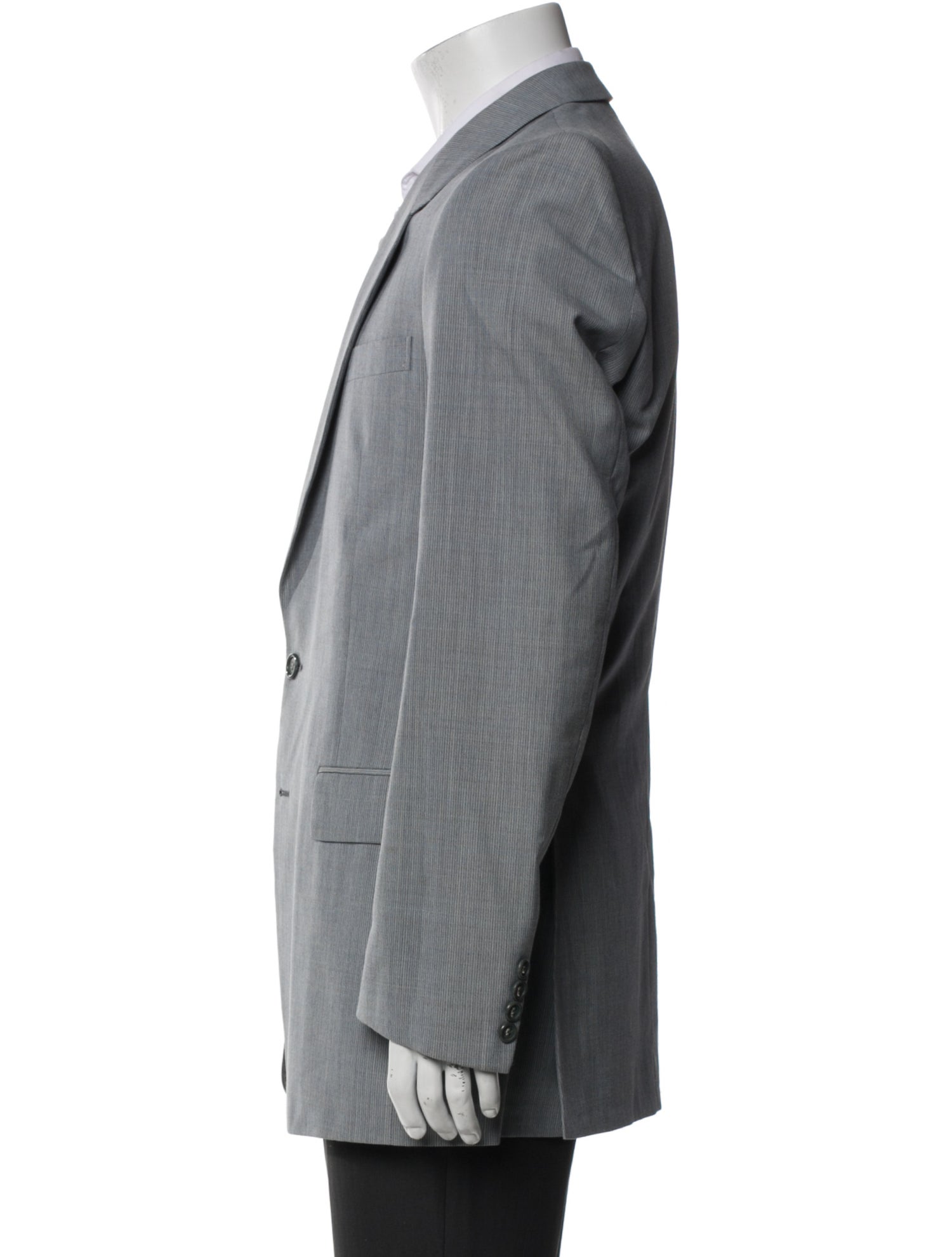 Yves Saint Laurent Striped Blazer