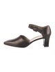 Yves Saint Laurent Leather D'Orsay Pumps