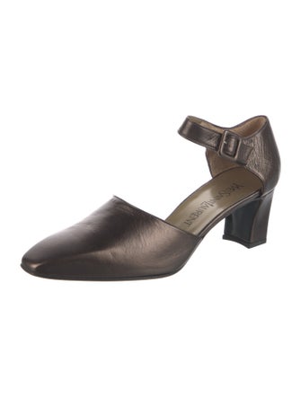 Yves Saint Laurent Leather D'Orsay Pumps