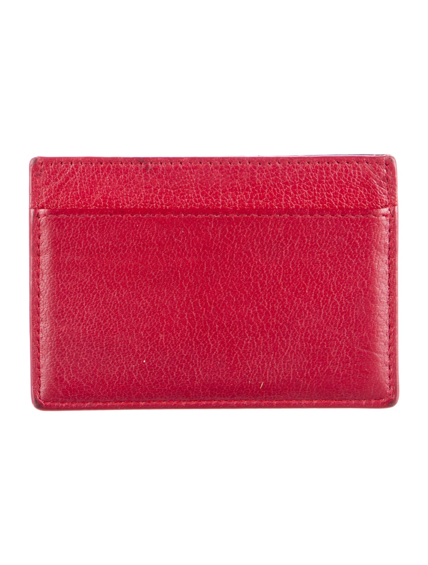 Yves Saint Laurent Leather Card Holder