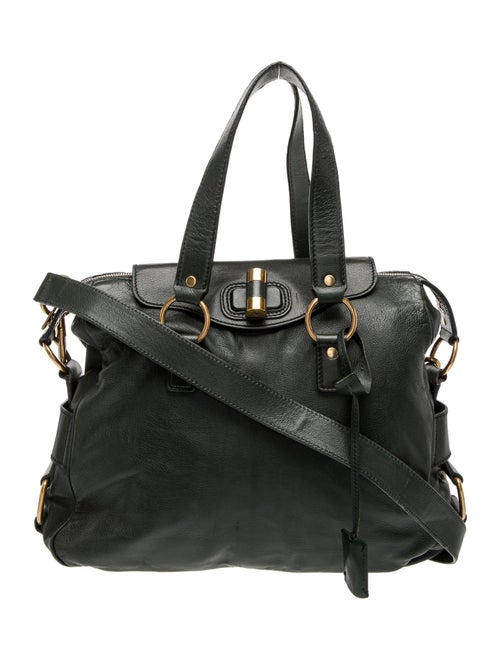 Yves Saint Laurent Leather Top Handle Bag