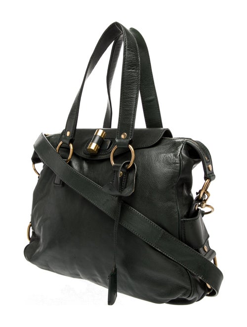 Yves Saint Laurent Leather Top Handle Bag