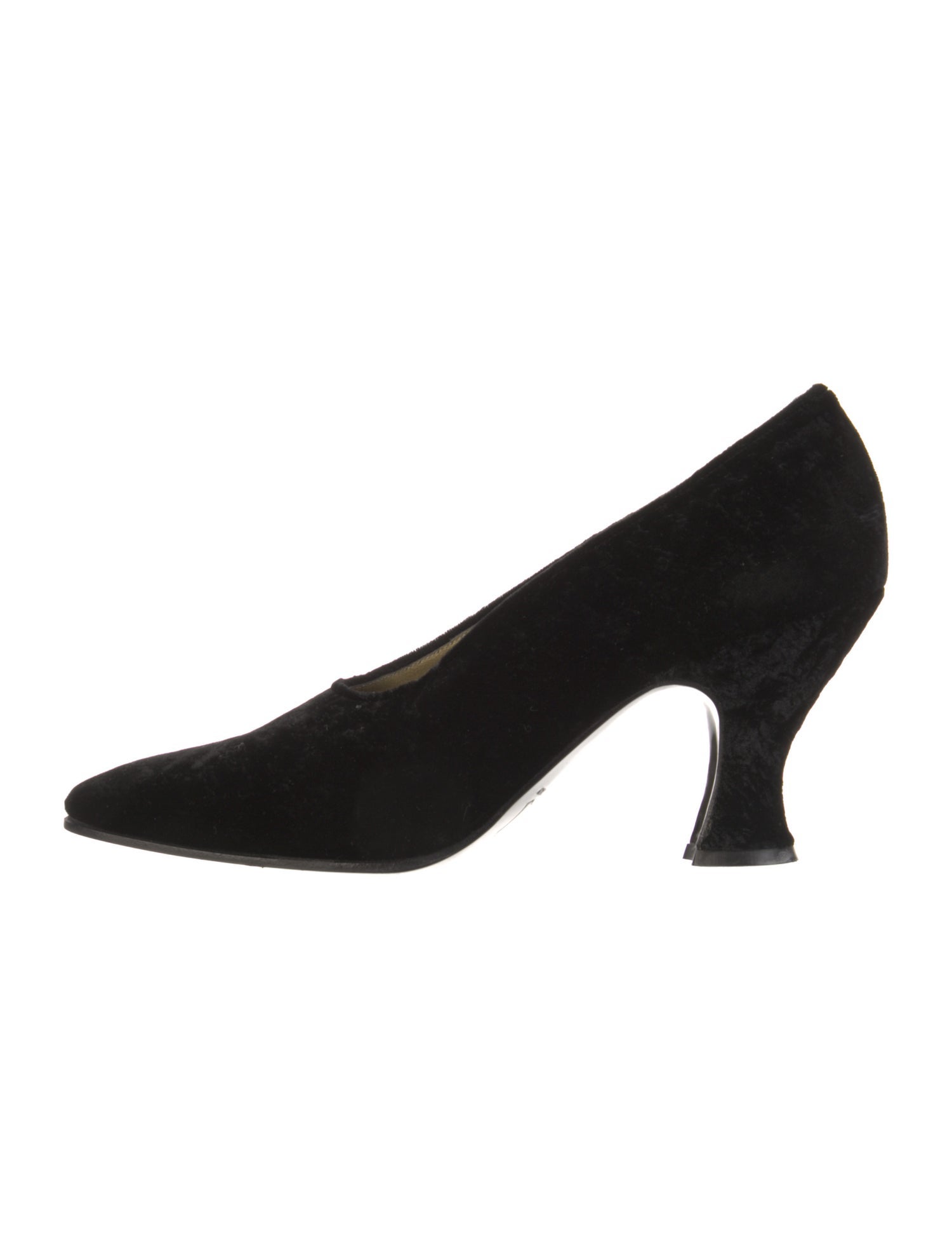 Yves Saint Laurent Velvet Pumps