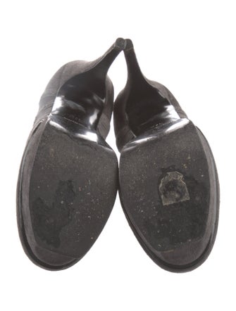 Yves Saint Laurent Suede Lace-Up Boots