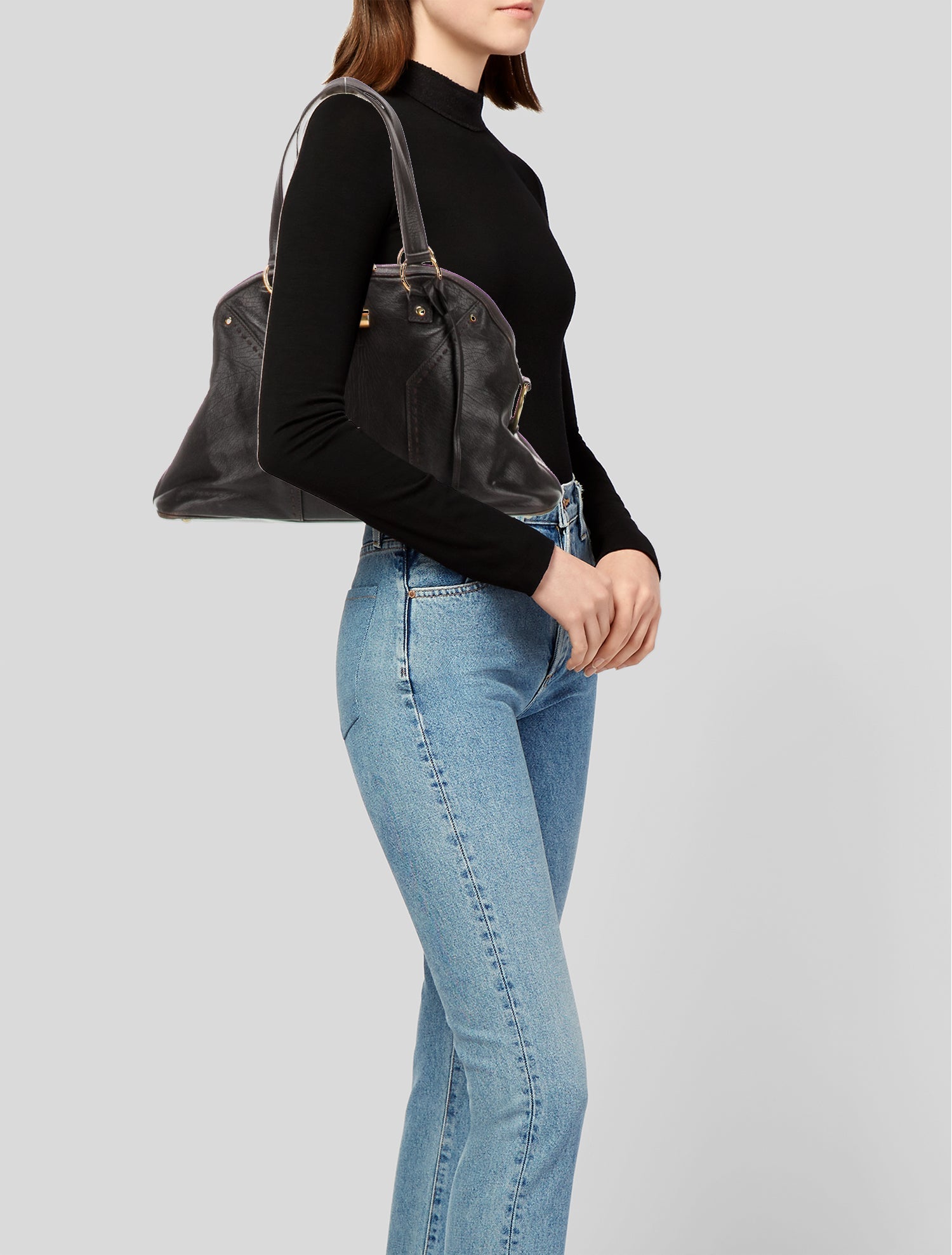 Yves Saint Laurent Leather Saint Laurent Muse