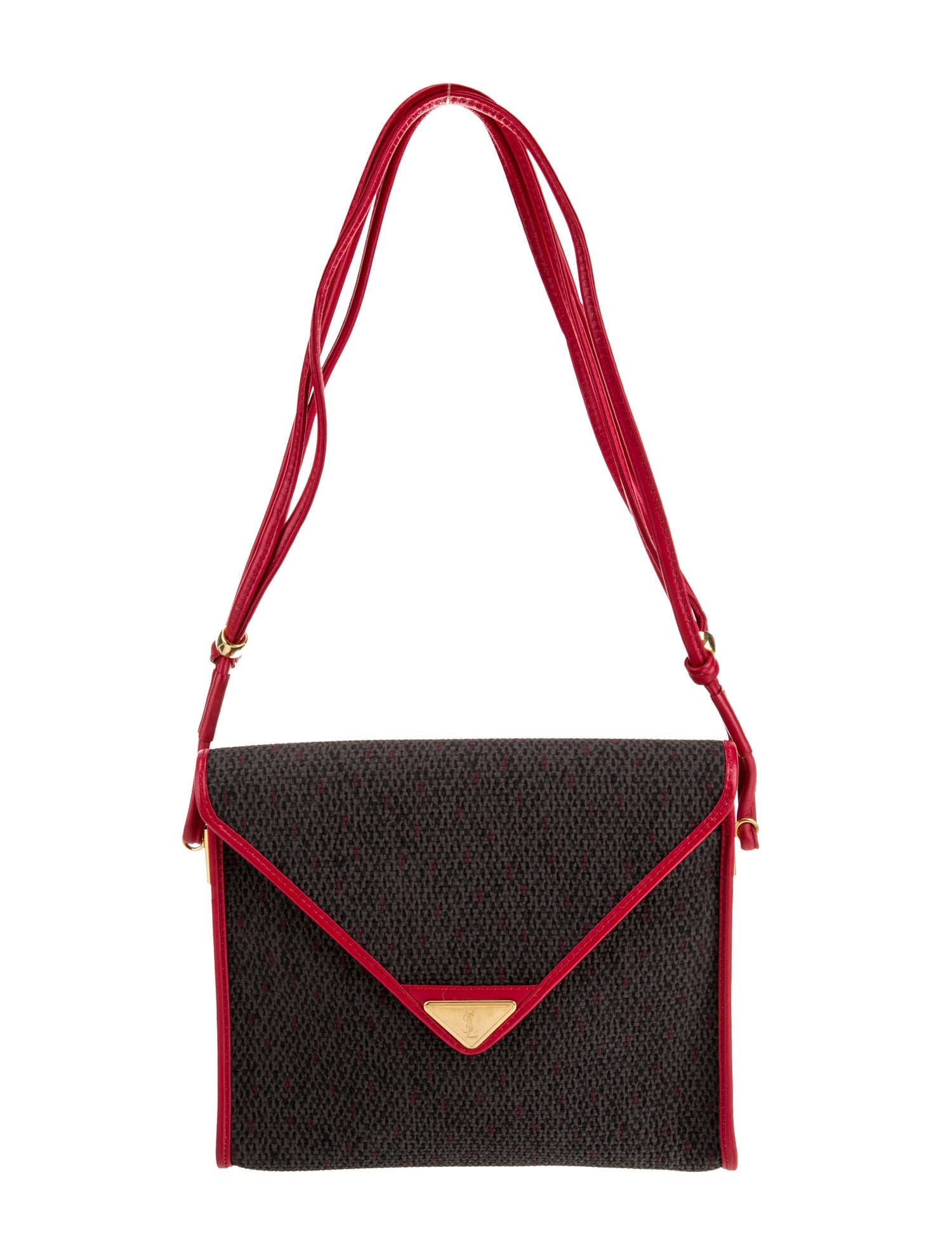 Yves Saint Laurent Leather Shoulder Bag Vintage