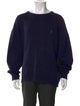 Yves Saint Laurent Crew Neck Long Sleeve Pullover