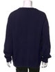 Yves Saint Laurent Crew Neck Long Sleeve Pullover