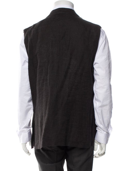 Yves Saint Laurent Late 2000's - Early 2010's Linen Vest