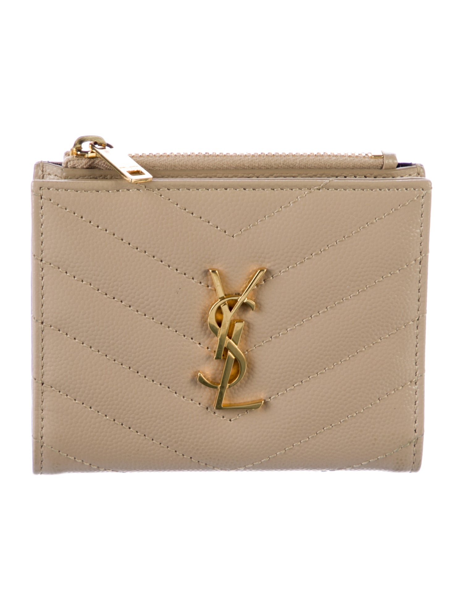 Yves Saint Laurent Leather Wallet