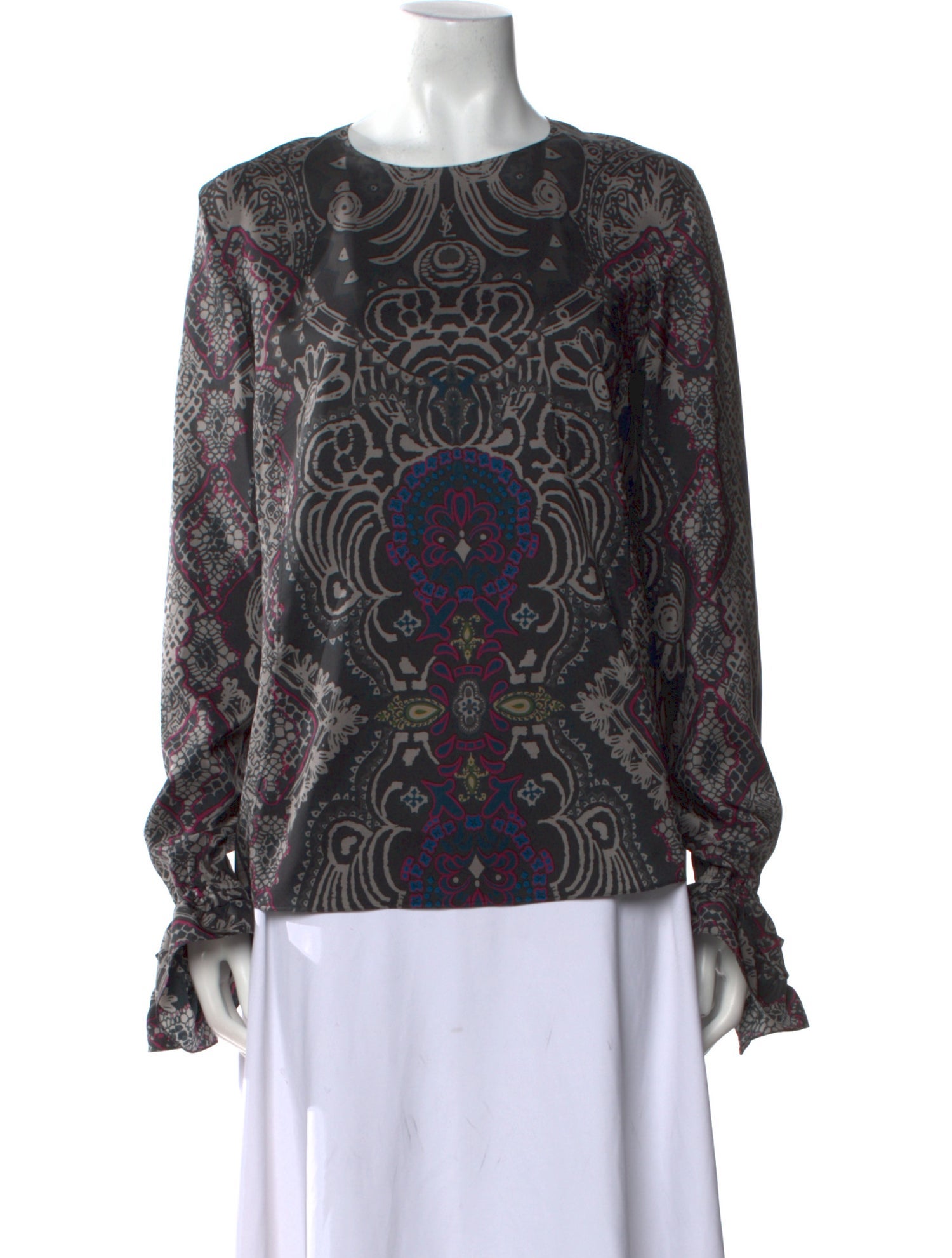 Yves Saint Laurent 2012 Silk Blouse