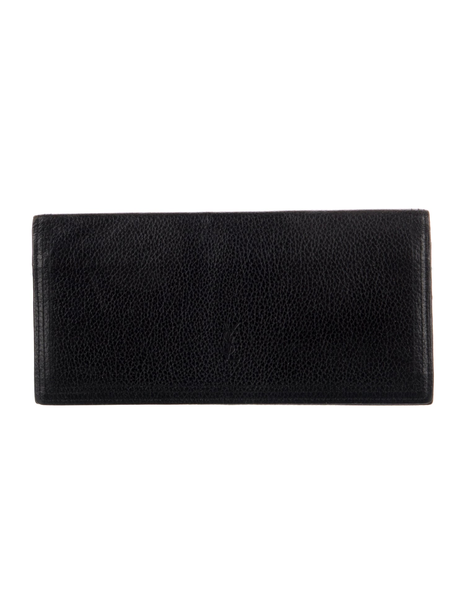 Yves Saint Laurent Leather Continental Wallet
