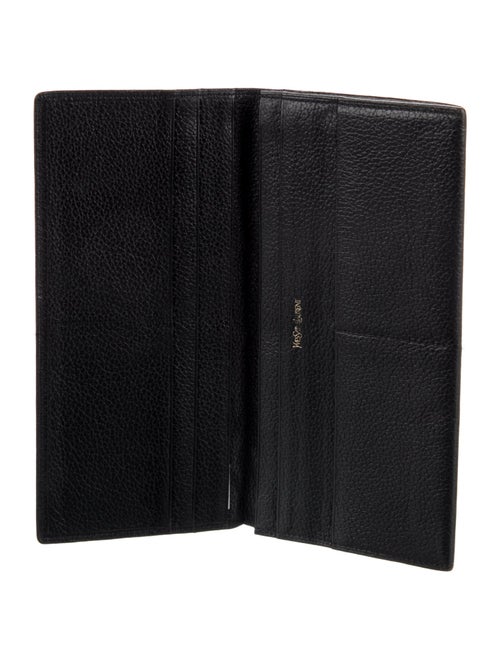 Yves Saint Laurent Leather Continental Wallet