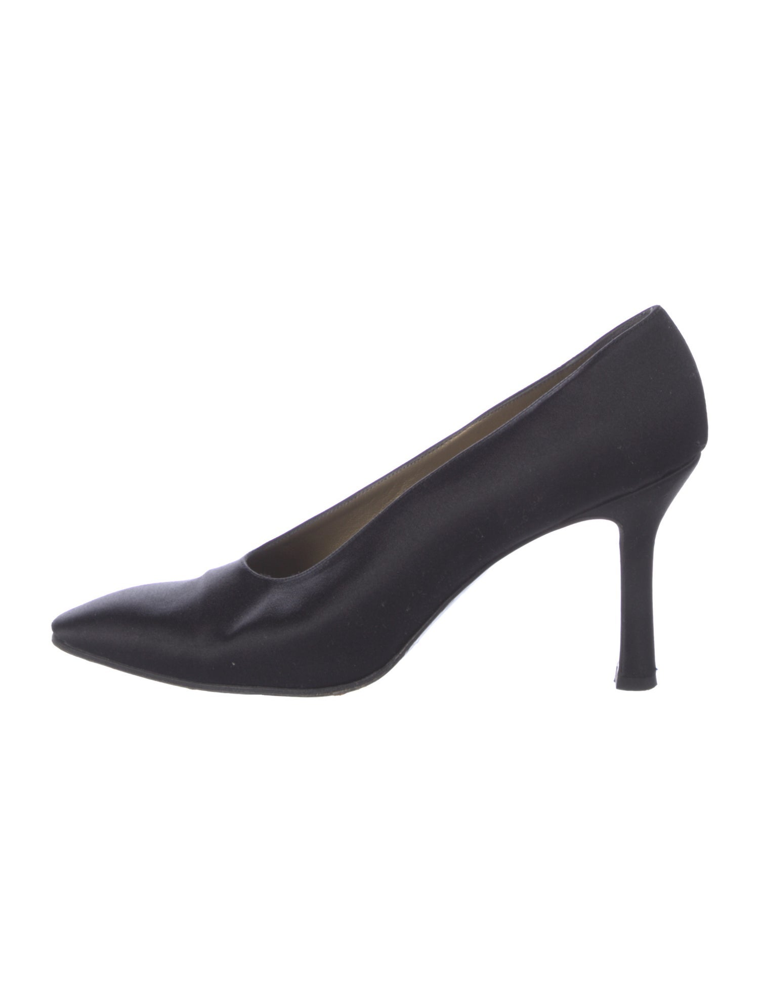 Yves Saint Laurent Vintage Satin Pumps