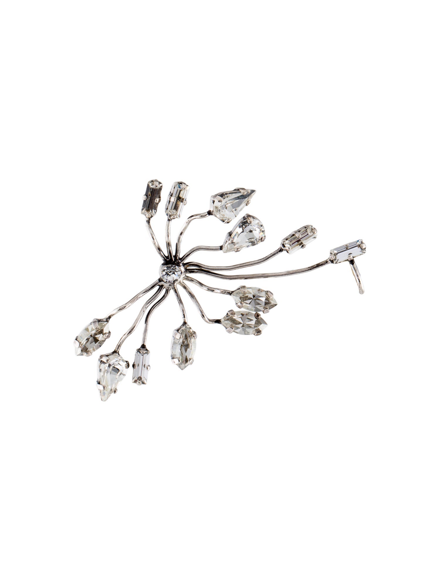 Yves Saint Laurent Crystal Grape Smoking Ear Climber