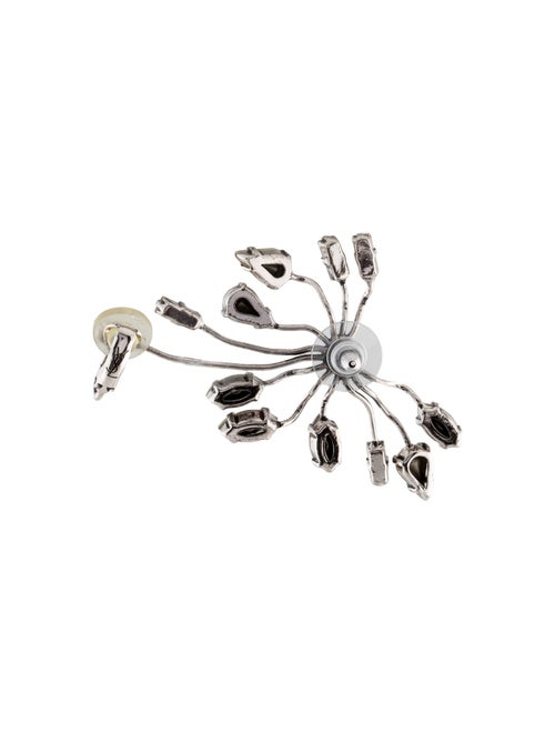 Yves Saint Laurent Crystal Grape Smoking Ear Climber