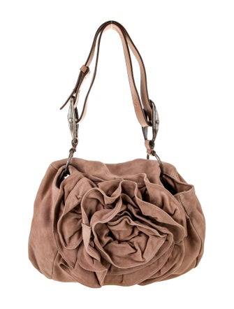 Yves Saint Laurent Rive Gauche Suede Saint Laurent Nadja