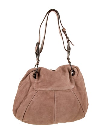 Yves Saint Laurent Rive Gauche Suede Saint Laurent Nadja