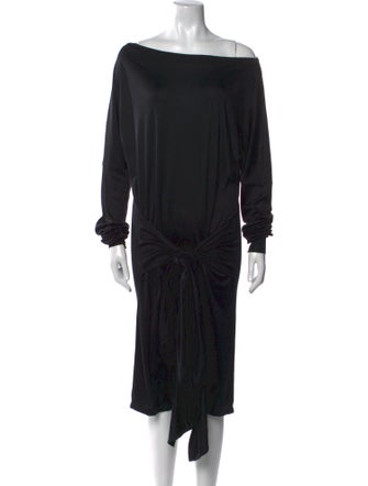 Yves Saint Laurent Rive Gauche Vintage Midi Length Dress