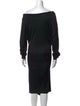 Yves Saint Laurent Rive Gauche Vintage Midi Length Dress