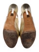 Yves Saint Laurent Leather Slingback Pumps