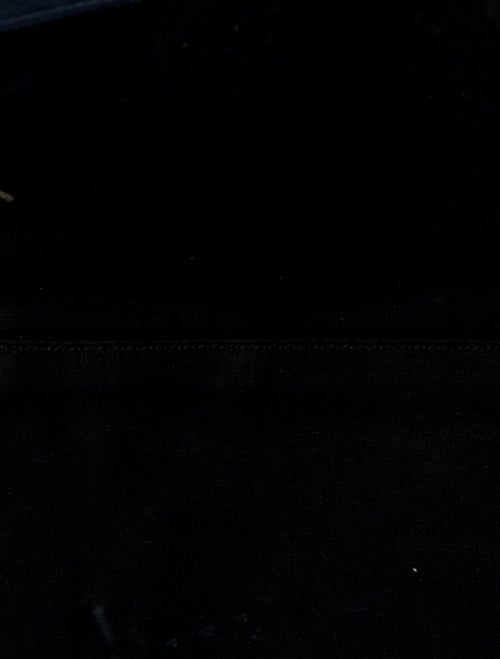 Yves Saint Laurent Embossed Leather Top Handle Bag