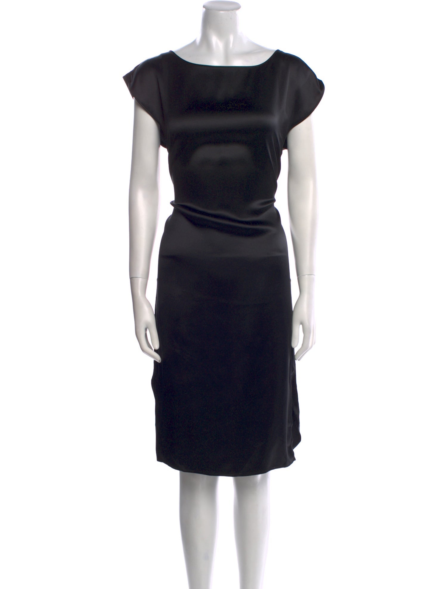 Yves Saint Laurent Silk Midi Length Dress