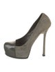 Yves Saint Laurent Suede Pumps