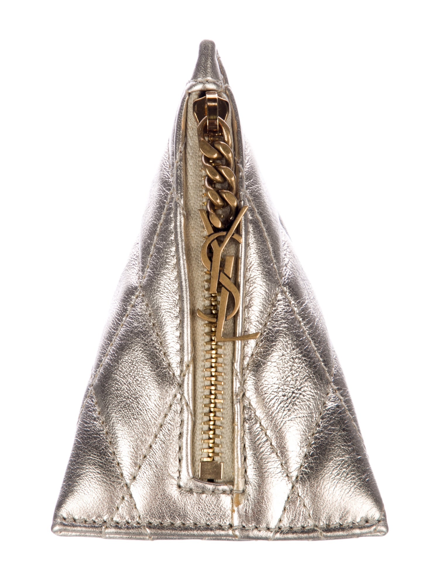 Saint Laurent Coin Pouch Leather Wallet