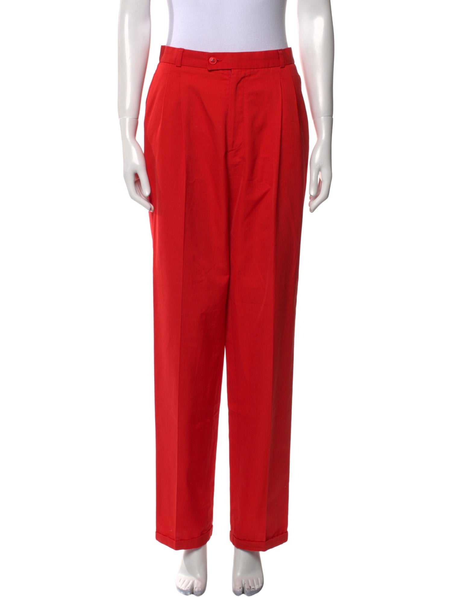 Yves Saint Laurent Vintage Straight Leg Pants