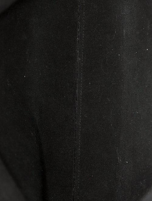 Saint Laurent Leather Bucket Bag North South