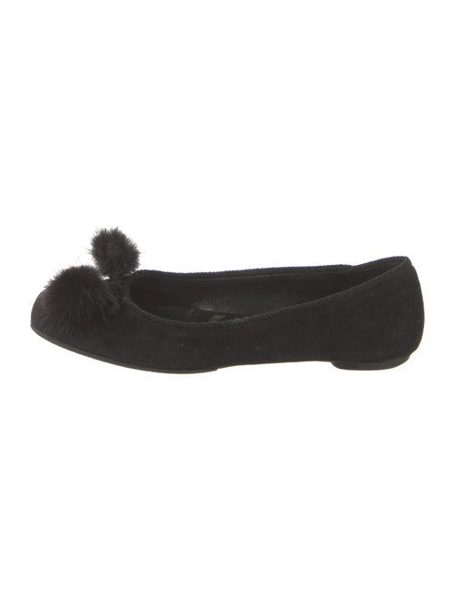 Yves Saint Laurent Suede Flats