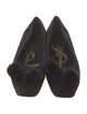 Yves Saint Laurent Suede Flats