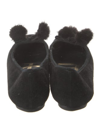 Yves Saint Laurent Suede Flats