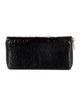 Yves Saint Laurent Rive Gauche Patent Leather Printed Wallet