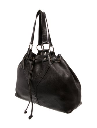 Yves Saint Laurent Leather Reversible Y Tote