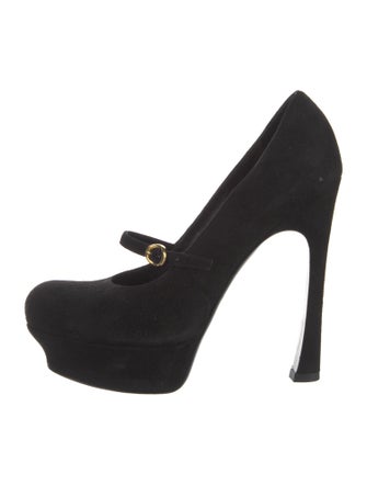 Yves Saint Laurent Suede Pumps