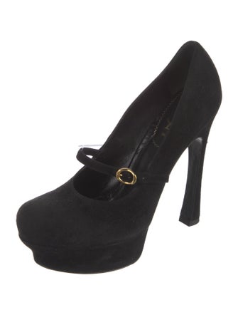 Yves Saint Laurent Suede Pumps
