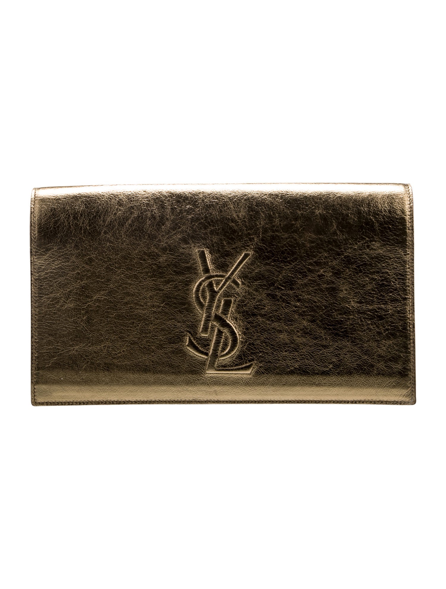 Yves Saint Laurent Leather Clutch