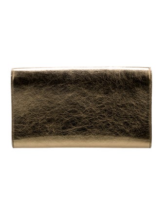 Yves Saint Laurent Leather Clutch