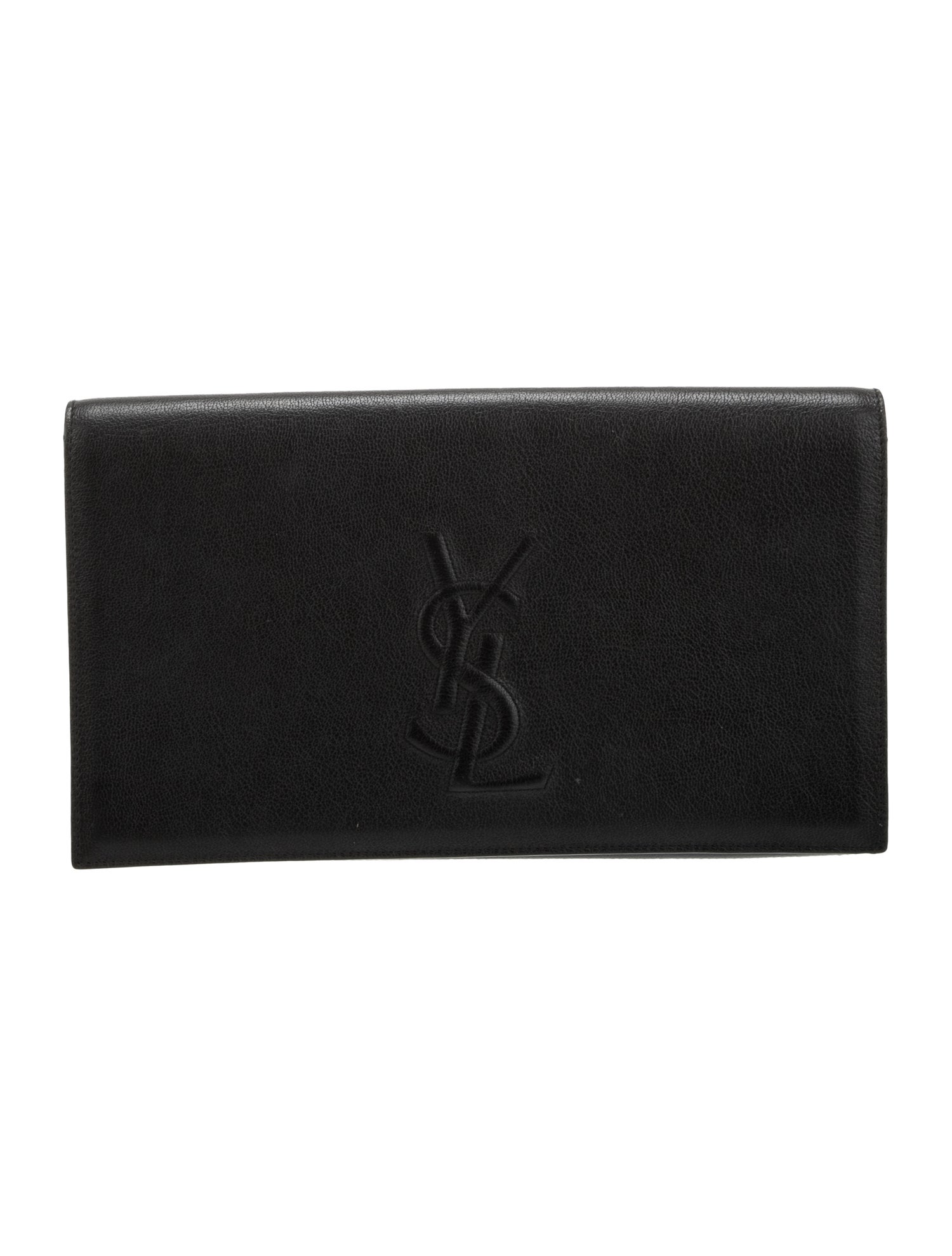 Yves Saint Laurent Leather Clutch