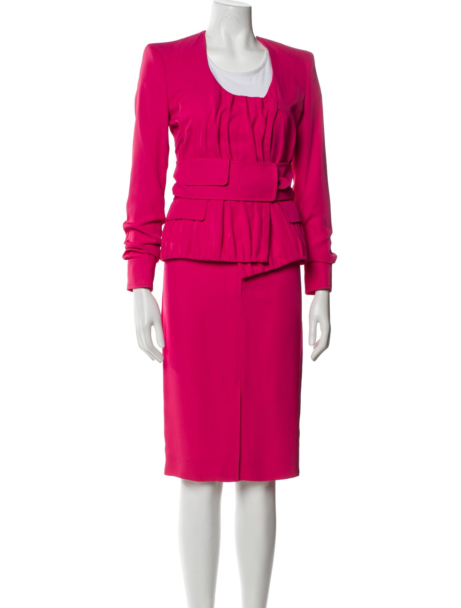 Yves Saint Laurent Rive Gauche Vintage 2001 Skirt Suit