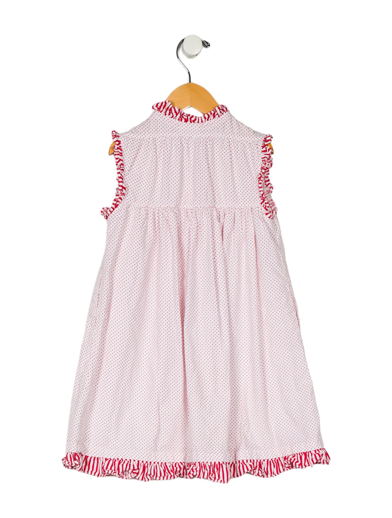 Yves Saint Laurent Girls' Patterned Sleeveless Dress