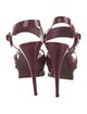 Yves Saint Laurent Patent Leather Slingback Sandals