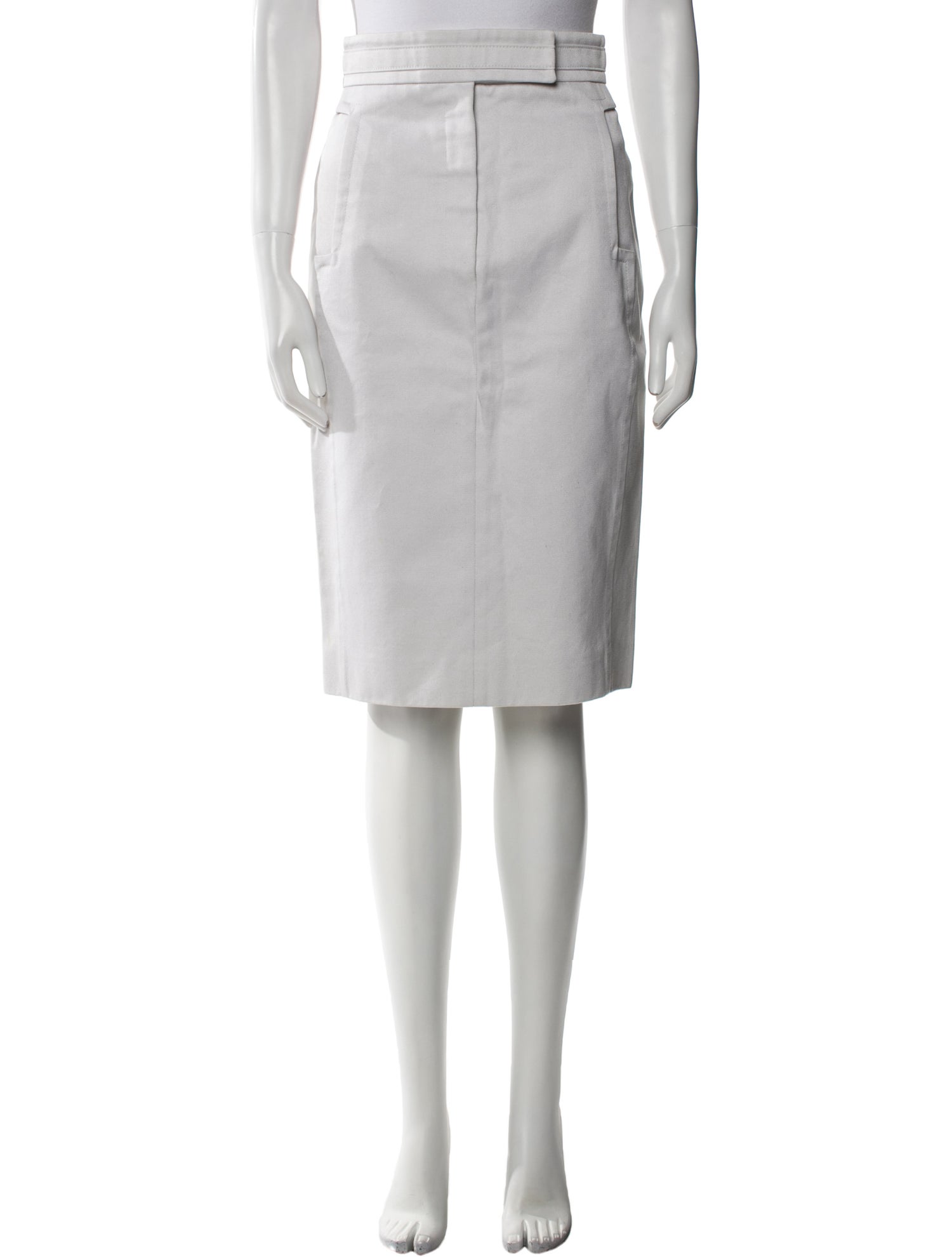 Yves Saint Laurent Rive Gauche Vintage Knee-Length Skirt