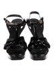 Saint Laurent Patent Leather T-Strap Pumps