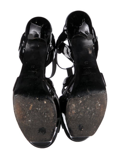 Saint Laurent Patent Leather T-Strap Pumps