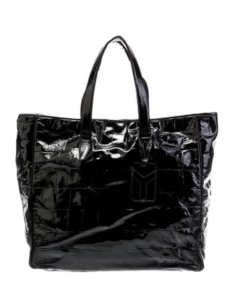 Yves Saint Laurent Patent Leather Weekender Bag